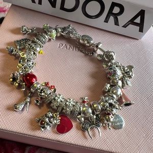Disney!! Pandora!! Brand New. Never Worn! Authentic Pandora Disney Bracelet!!